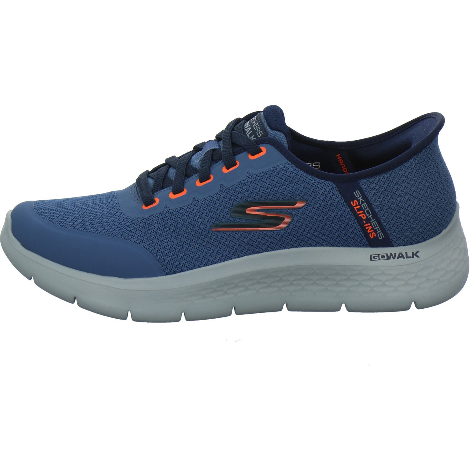 Skechers GO WALK FLEX Schnürhalbschuhe Blau-kombi