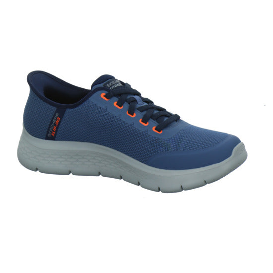 Skechers GO WALK FLEX Schnürhalbschuhe Blau-kombi
