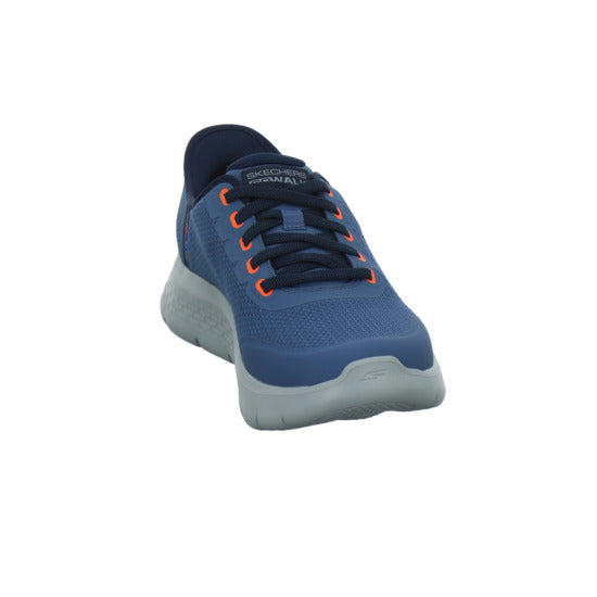 Skechers GO WALK FLEX Schnürhalbschuhe Blau-kombi