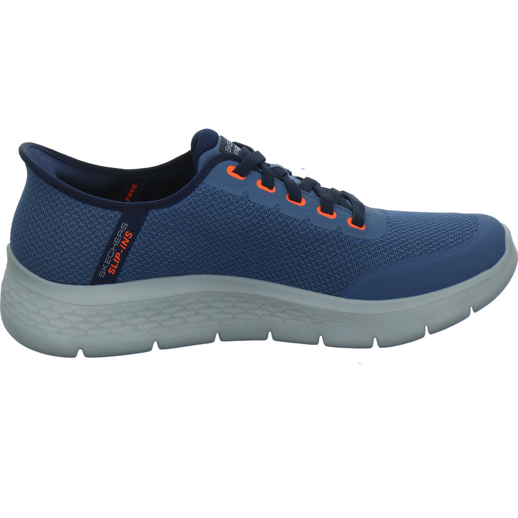 Skechers GO WALK FLEX Schnürhalbschuhe Blau-kombi