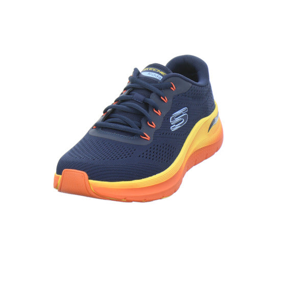 Skechers ARCH FIT Schnürhalbschuhe Blau-kombi - 360° Ansicht