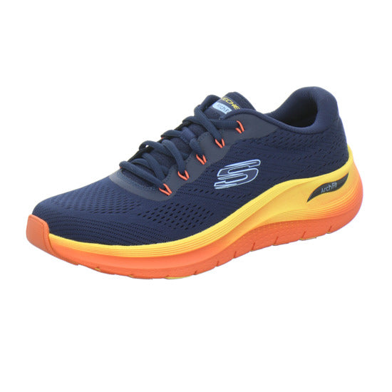 Skechers ARCH FIT Schnürhalbschuhe Blau-kombi - 360° Ansicht