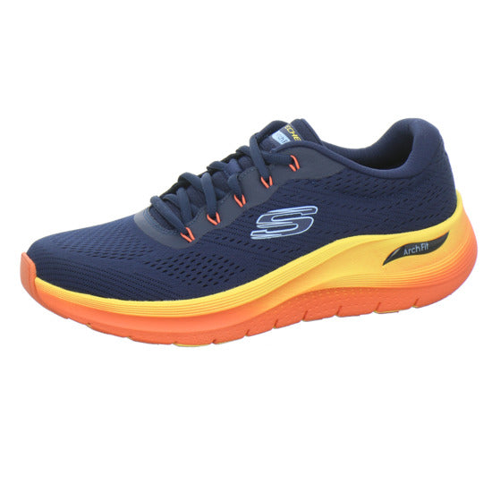 Skechers ARCH FIT Schnürhalbschuhe Blau-kombi - 360° Ansicht