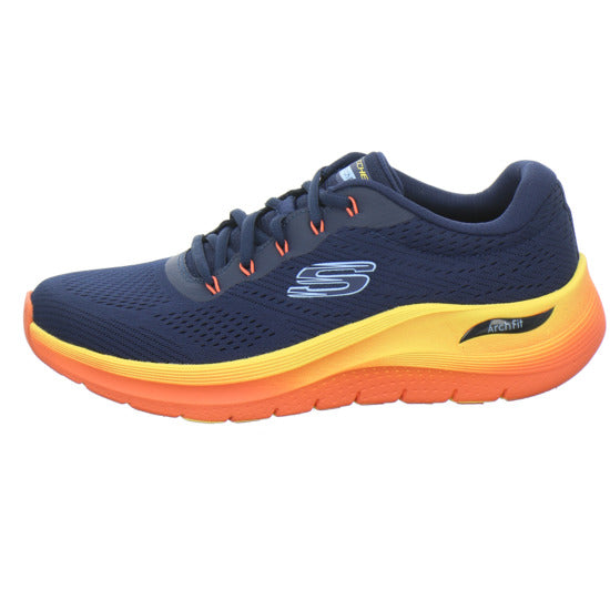 Skechers ARCH FIT Schnürhalbschuhe Blau-kombi - 360° Ansicht
