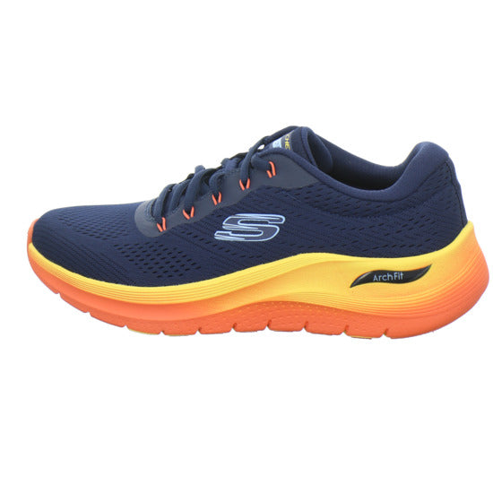 Skechers ARCH FIT Schnürhalbschuhe Blau-kombi - 360° Ansicht