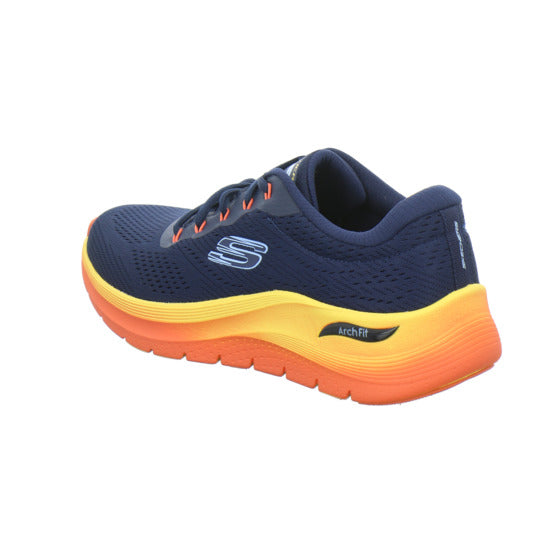 Skechers ARCH FIT Schnürhalbschuhe Blau-kombi - 360° Ansicht