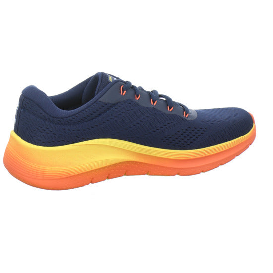 Skechers ARCH FIT Schnürhalbschuhe Blau-kombi - 360° Ansicht