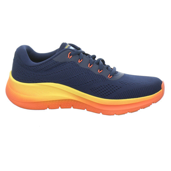 Skechers ARCH FIT Schnürhalbschuhe Blau-kombi - 360° Ansicht