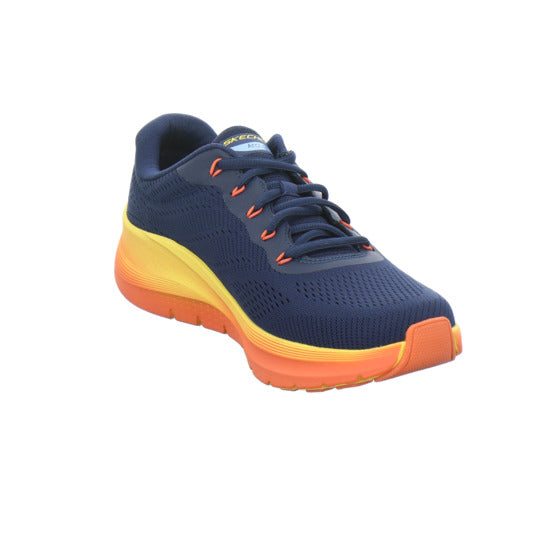 Skechers ARCH FIT Schnürhalbschuhe Blau-kombi - 360° Ansicht