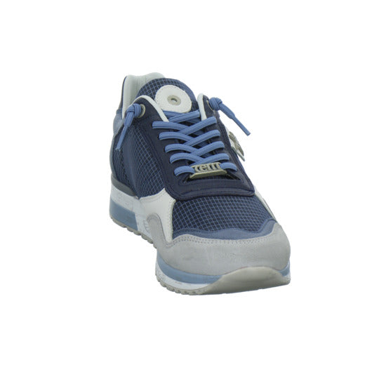 Cetti Schnürhalbschuhe Blau-kombi - 360° Ansicht