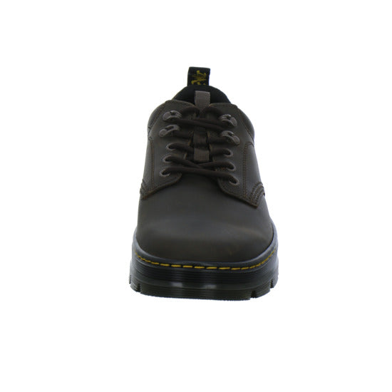 Dr. Martens Reeder Leather Schnürhalbschuhe Dunkelbraun - 360° Ansicht