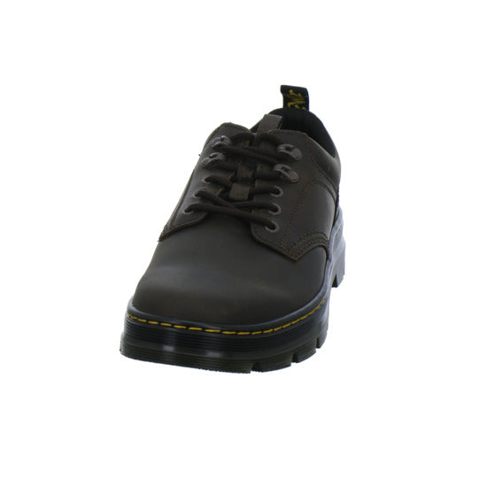 Dr. Martens Reeder Leather Schnürhalbschuhe Dunkelbraun - 360° Ansicht