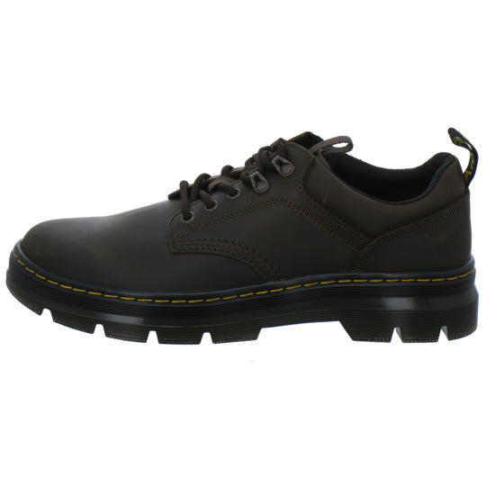 Dr. Martens Reeder Leather Schnürhalbschuhe Dunkelbraun - 360° Ansicht