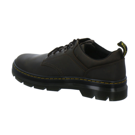 Dr. Martens Reeder Leather Schnürhalbschuhe Dunkelbraun - 360° Ansicht