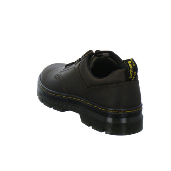Dr. Martens Reeder Leather Schnürhalbschuhe Dunkelbraun - 360° Ansicht
