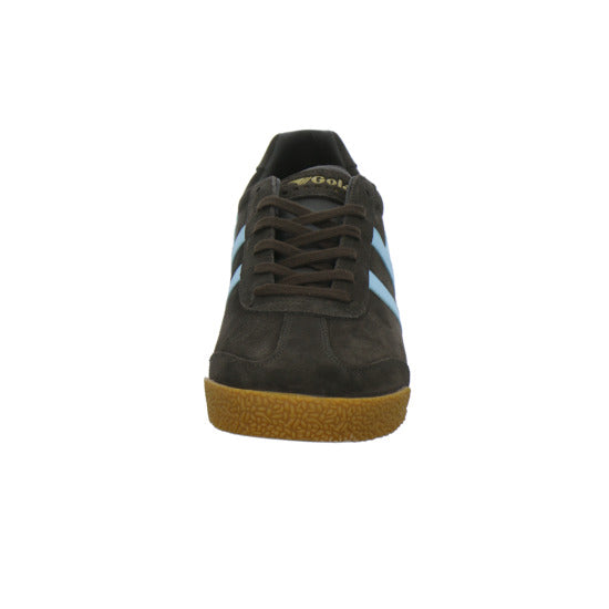 Gola Harrier Schnürhalbschuhe Dunkelbraun - 360° Ansicht