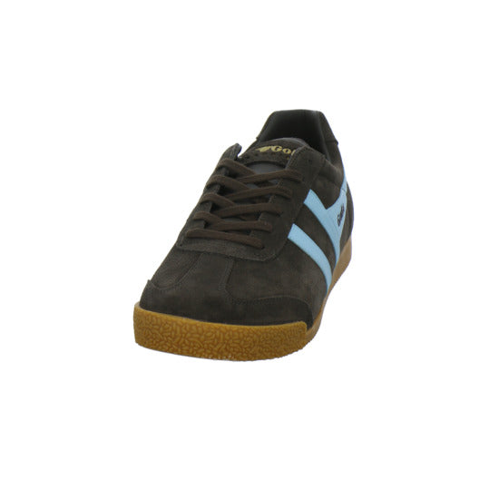 Gola Harrier Schnürhalbschuhe Dunkelbraun - 360° Ansicht