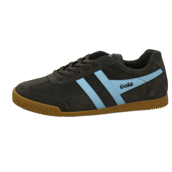 Gola Harrier Schnürhalbschuhe Dunkelbraun - 360° Ansicht