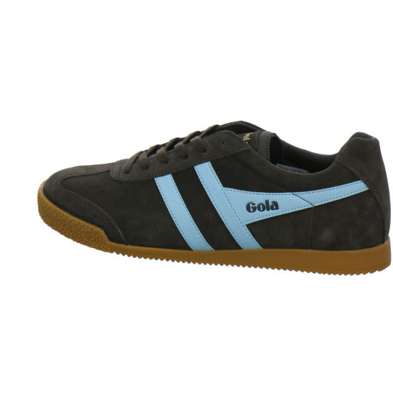 Gola Harrier Schnürhalbschuhe Dunkelbraun - 360° Ansicht