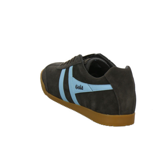 Gola Harrier Schnürhalbschuhe Dunkelbraun - 360° Ansicht