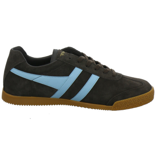 Gola Harrier Schnürhalbschuhe Dunkelbraun - 360° Ansicht