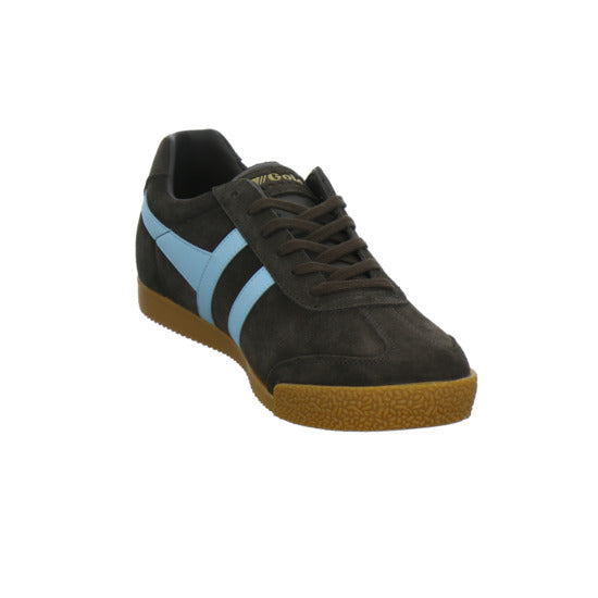 Gola Harrier Schnürhalbschuhe Dunkelbraun - 360° Ansicht