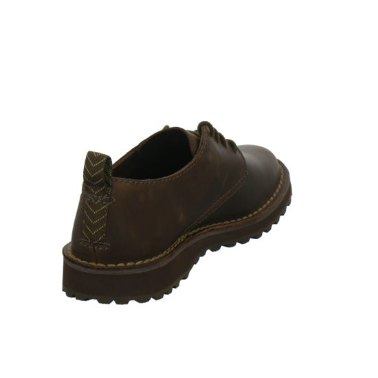 Clarks Solsbury Schnürhalbschuhe Dunkelbraun - 360° Ansicht