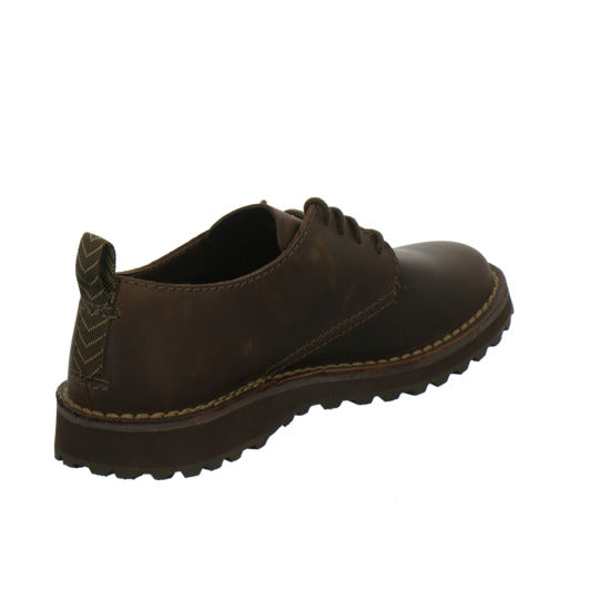 Clarks Solsbury Schnürhalbschuhe Dunkelbraun - 360° Ansicht