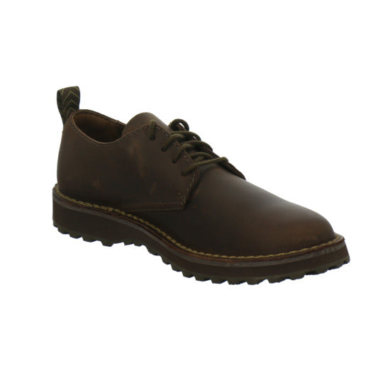 Clarks Solsbury Schnürhalbschuhe Dunkelbraun - 360° Ansicht