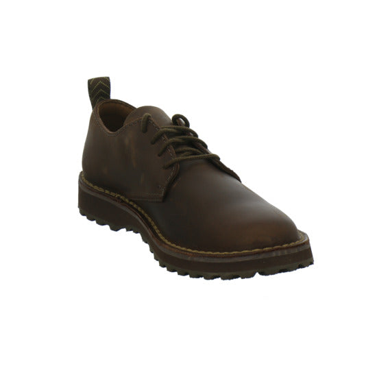Clarks Solsbury Schnürhalbschuhe Dunkelbraun - 360° Ansicht