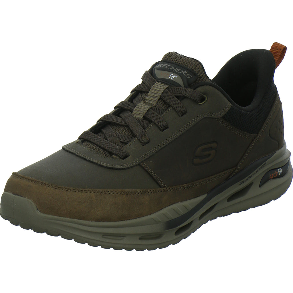 Skechers Sneaker Herren Arch Fit Slip Ins Dunkelbraun