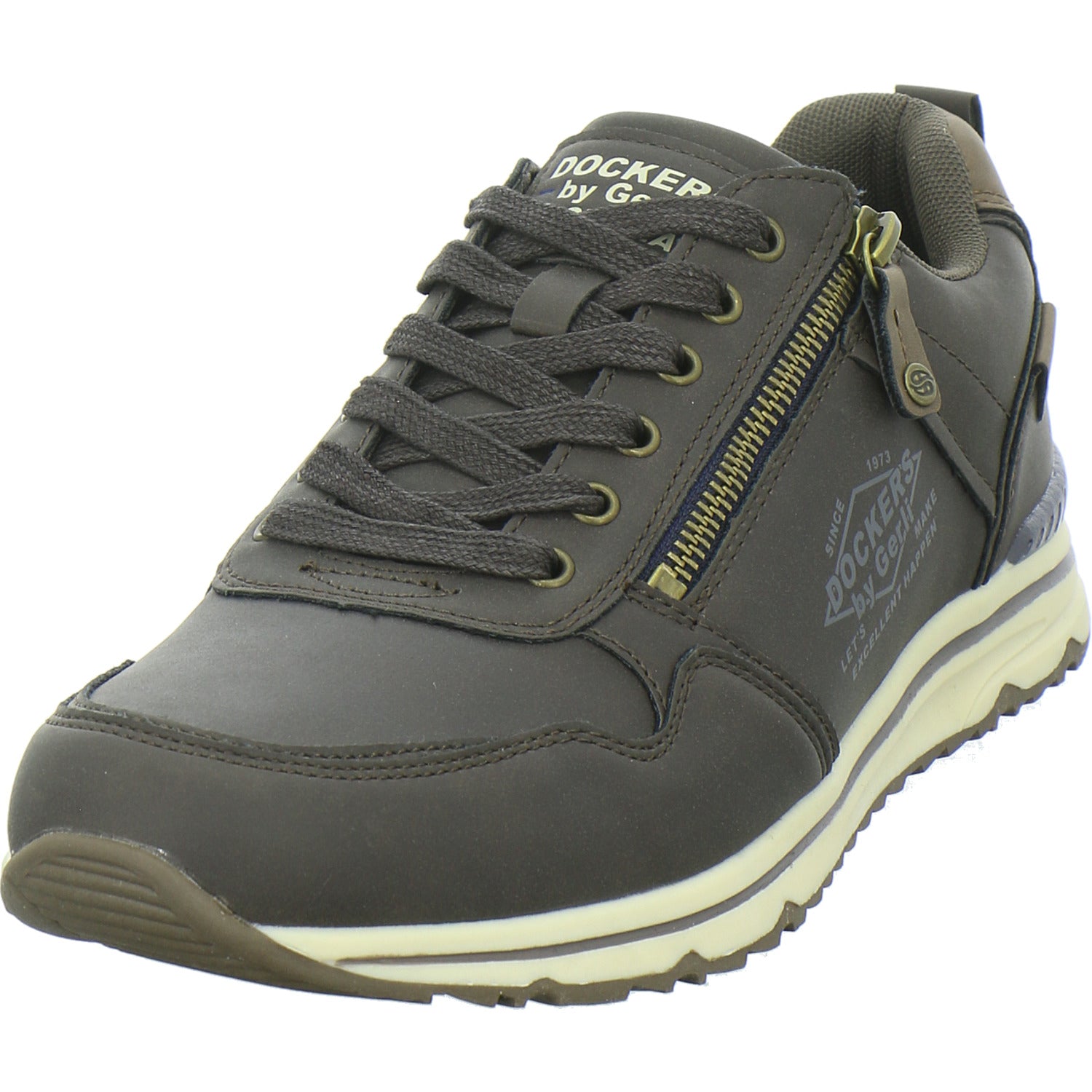 Dockers Schnürhalbschuhe Dunkelbraun