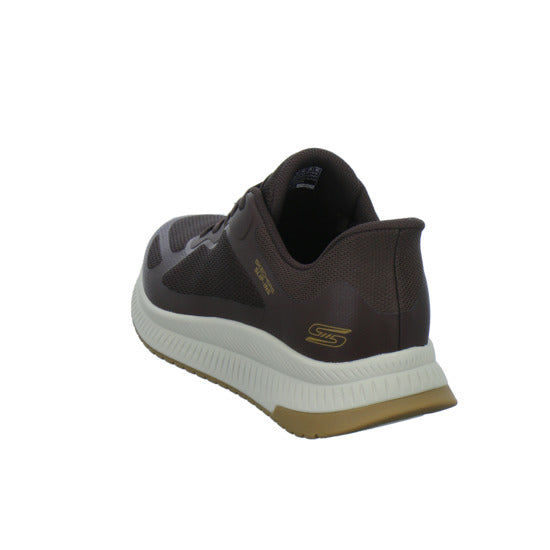 Skechers Sneaker Herren Bobs Slip-Ins Dunkelbraun