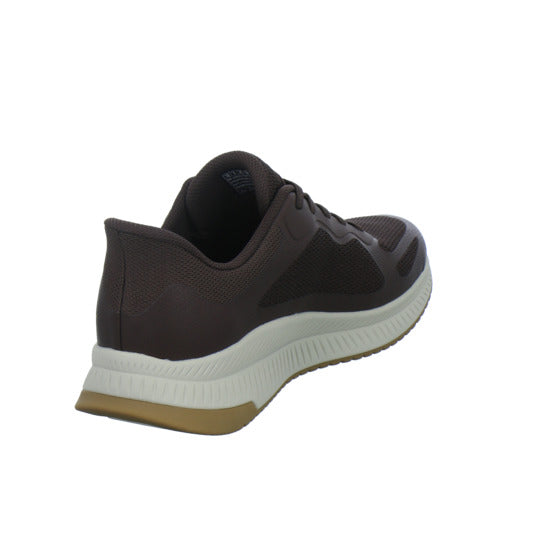 Skechers Sneaker Herren Bobs Slip-Ins Dunkelbraun