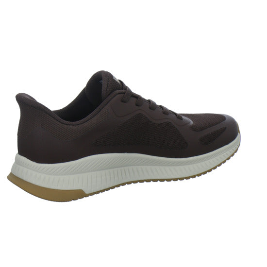 Skechers Sneaker Herren Bobs Slip-Ins Dunkelbraun