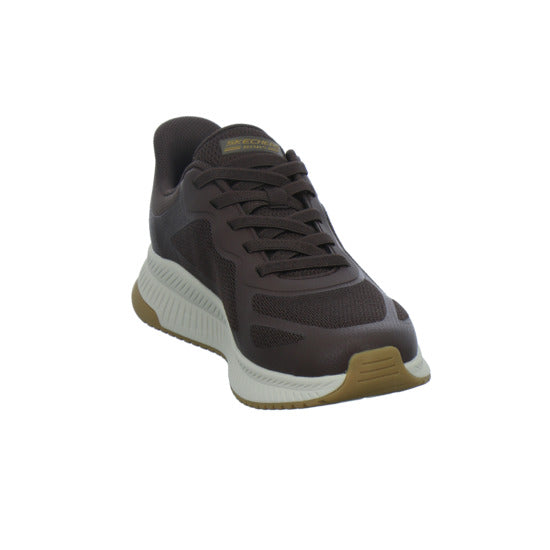 Skechers Sneaker Herren Bobs Slip-Ins Dunkelbraun