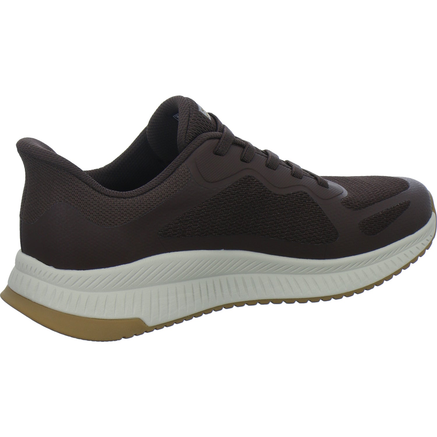 Skechers Sneaker Herren Bobs Slip-Ins Dunkelbraun