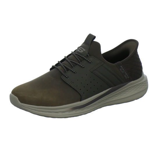 Skechers Sneaker Herren Slip Ins Dunkelbraun