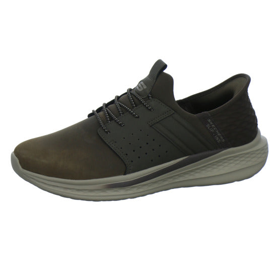 Skechers Sneaker Herren Slip Ins Dunkelbraun