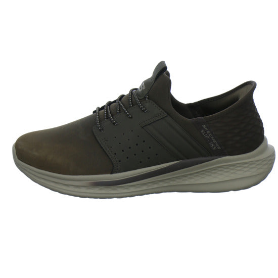 Skechers Sneaker Herren Slip Ins Dunkelbraun
