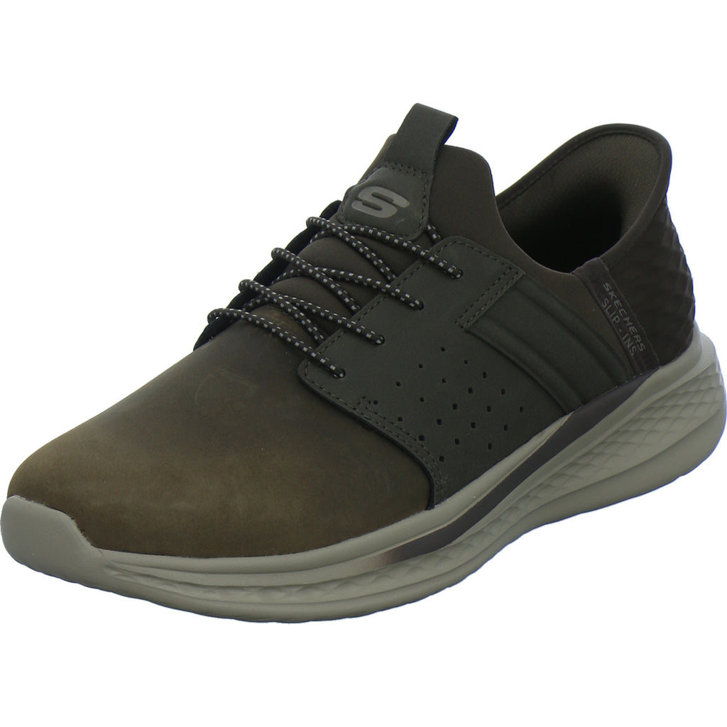 Skechers Sneaker Herren Slip Ins Dunkelbraun