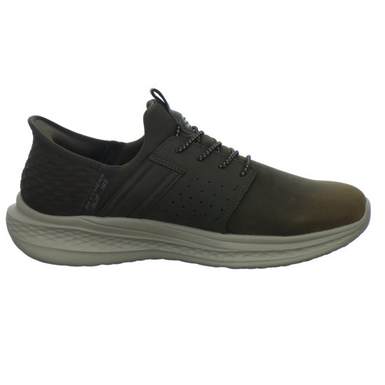 Skechers Sneaker Herren Slip Ins Dunkelbraun