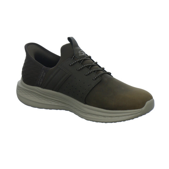 Skechers Sneaker Herren Slip Ins Dunkelbraun