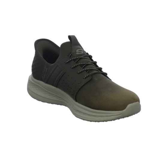 Skechers Sneaker Herren Slip Ins Dunkelbraun
