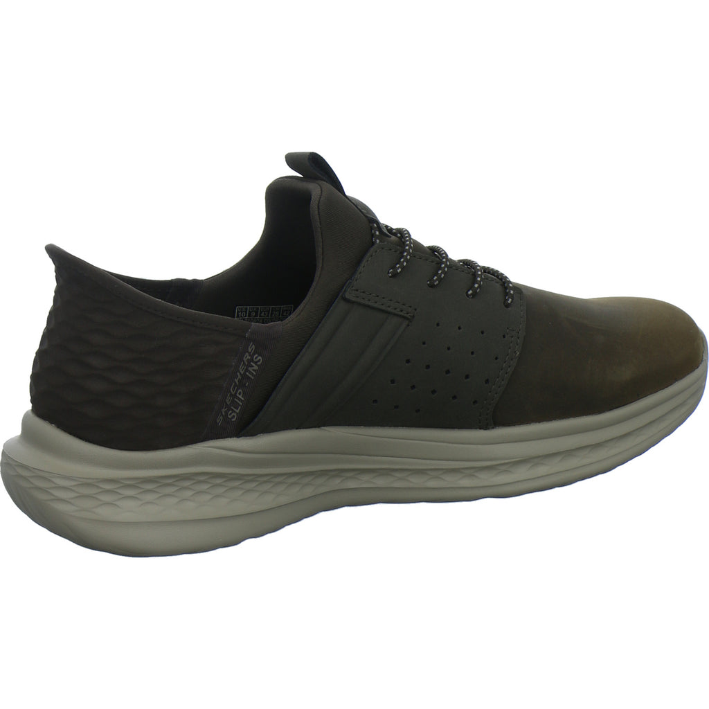 Skechers Sneaker Herren Slip Ins Dunkelbraun