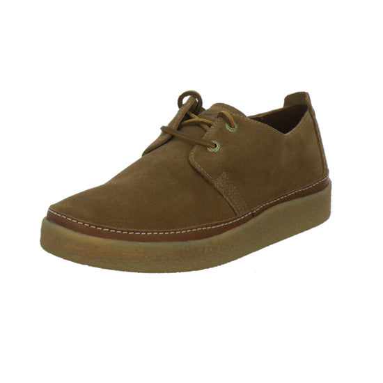 Clarks Clarkwood Low Schnürhalbschuhe Mittelbraun - 360° Ansicht