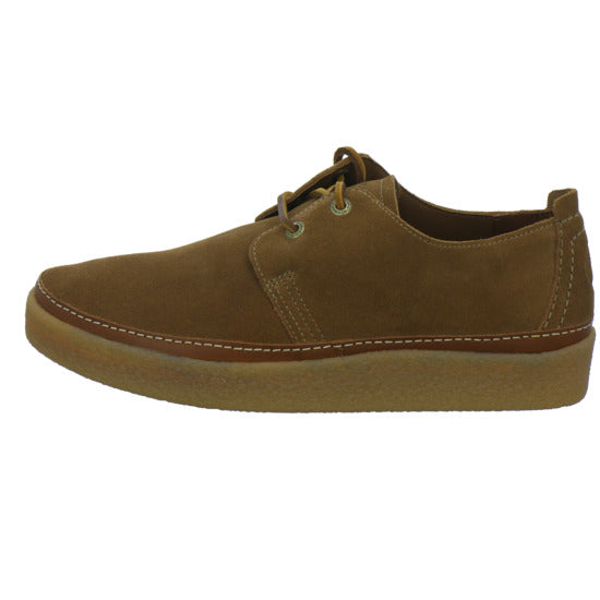 Clarks Clarkwood Low Schnürhalbschuhe Mittelbraun - 360° Ansicht
