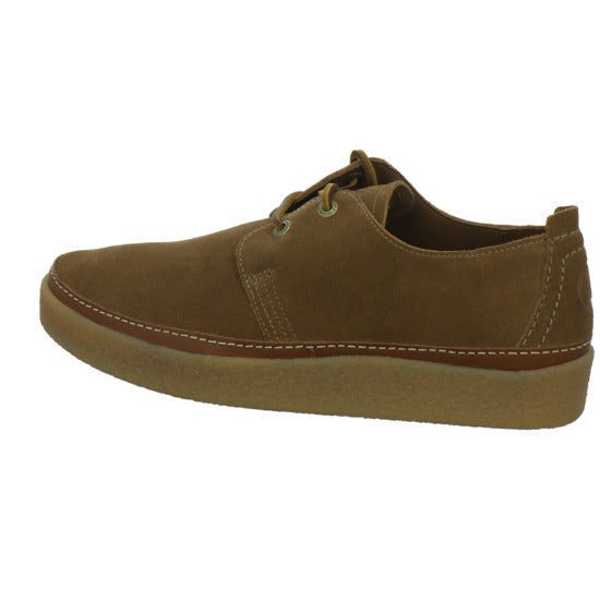 Clarks Clarkwood Low Schnürhalbschuhe Mittelbraun - 360° Ansicht