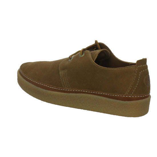 Clarks Clarkwood Low Schnürhalbschuhe Mittelbraun - 360° Ansicht