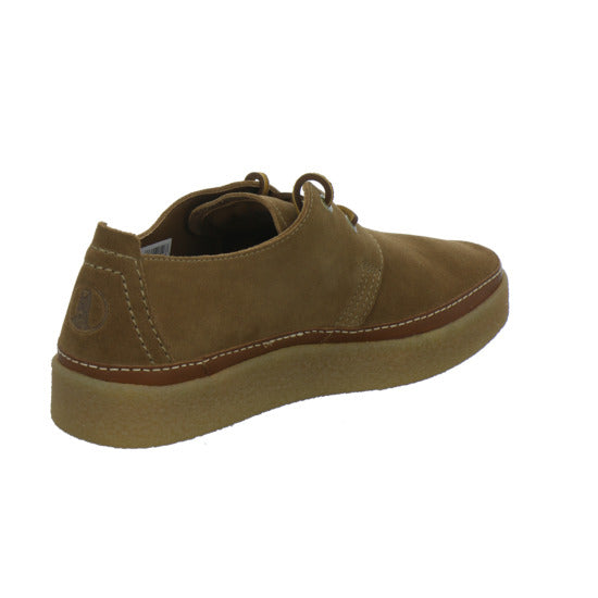 Clarks Clarkwood Low Schnürhalbschuhe Mittelbraun - 360° Ansicht